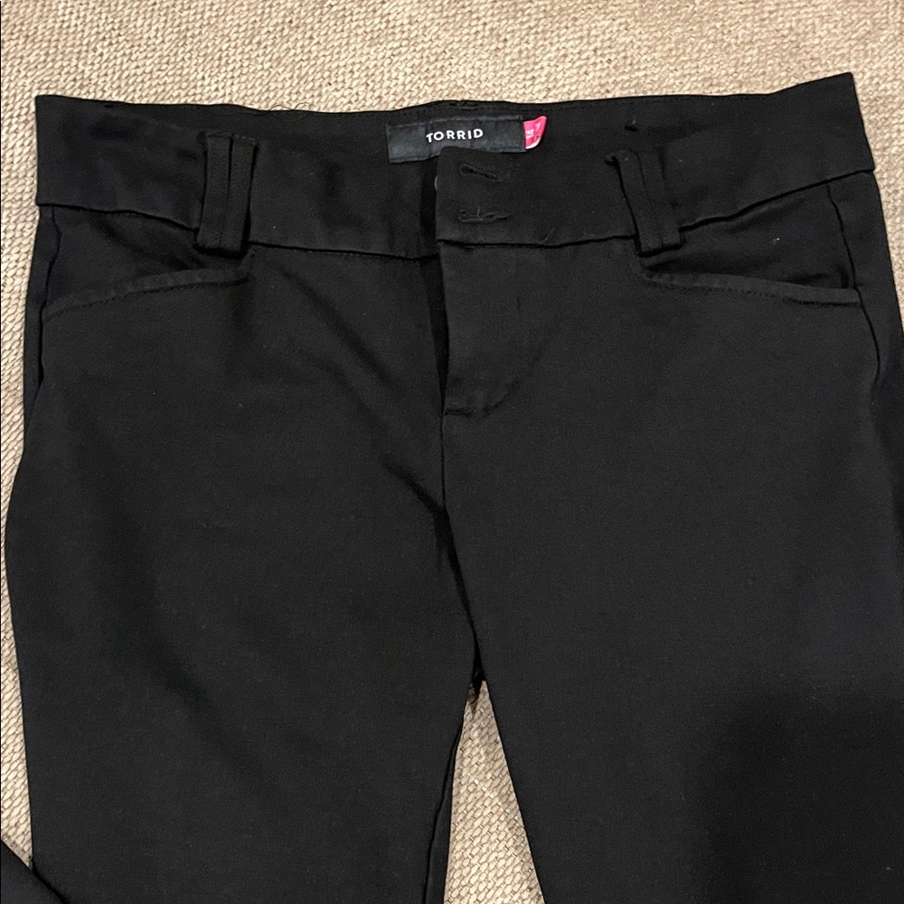Torrid Black Flare Women's Pants - Picture 4 of 7